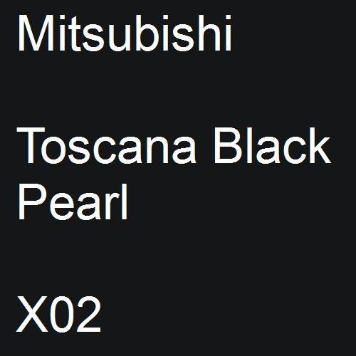 Mitsubishi, Toscana Black Pearl, X02.